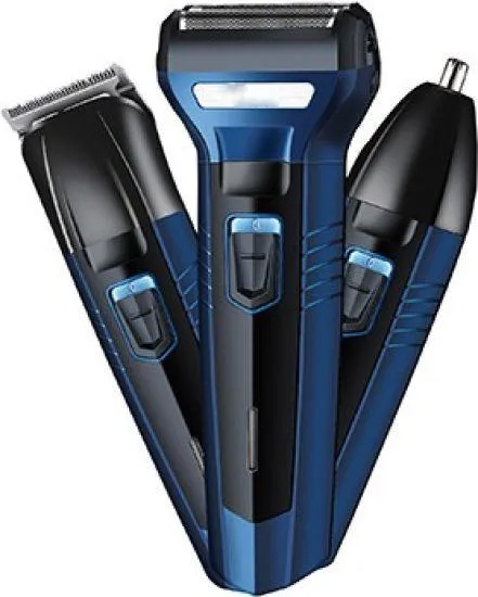 KM-6330 3 In 1 Hair Trimmer Grooming Kit