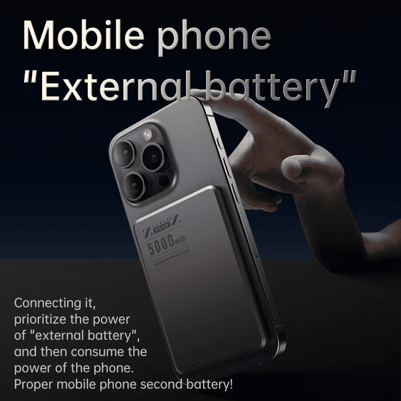 X6 Ultra-thin Wireless Power Bank 5000mAh