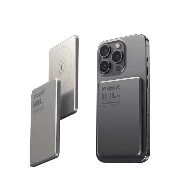 X6 Ultra-thin Wireless Power Bank 5000mAh